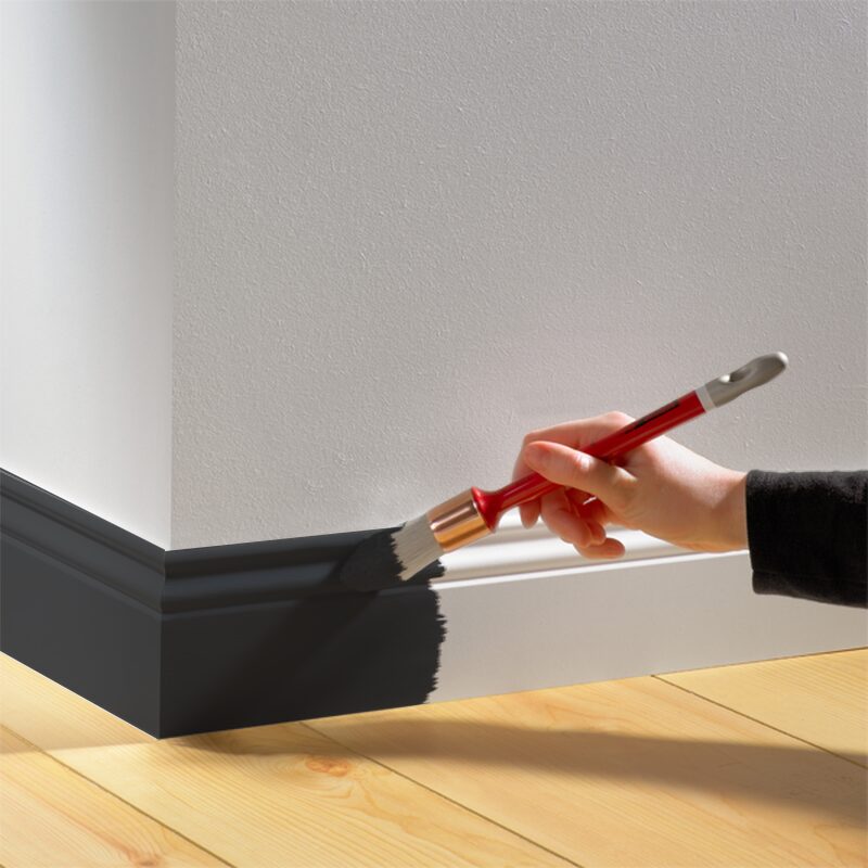 Acryl ONIP Mat Noir (3L) : peinture murs et plafonds mate noir
