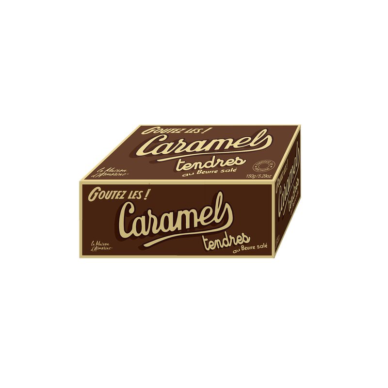 Caramels tendres au beurre salé - Boite fer - La Maison d'Armorine