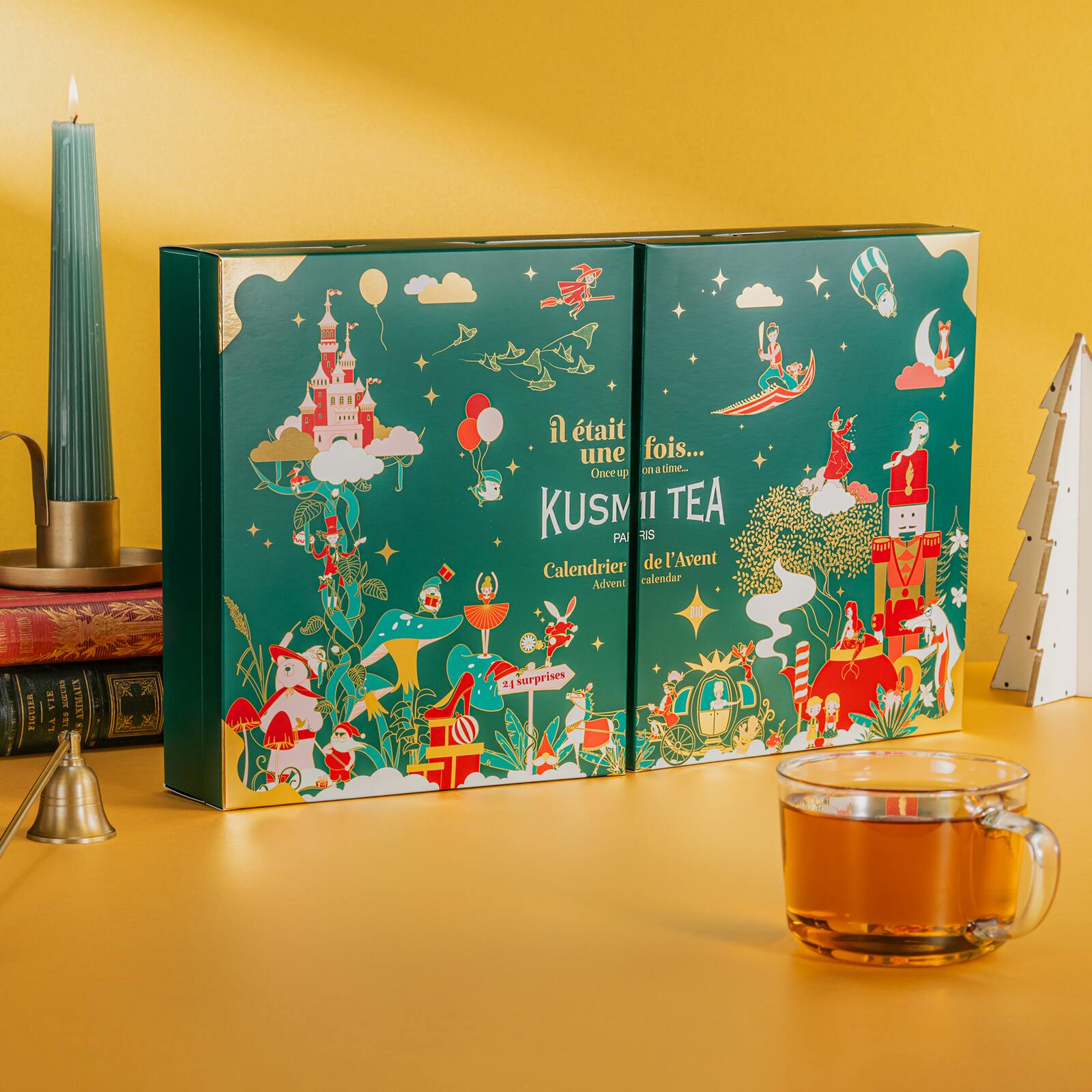 KUSMI TEA Calendrier de l'Avent LE NOËL DU THÉ 4MURS